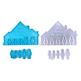 Silicone Mold for Keychain Hook Epoxy Resin Crafts