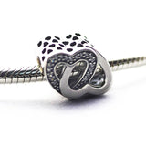 Love Charms for DIY Sterling Silver Jewelry