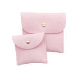 Velvet Jewelry Gift Pouch Dust Proof Storage Pink