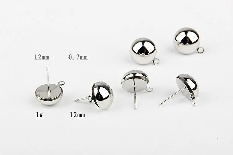 Environmentally Friendly Semicircle Earrings DIY Materials
