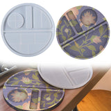 Maple Leaf Rolling Tray Mold Resin Silicone Serving Plate