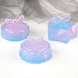 Clouds Stars Storage Box Mold with Lid for DIY Home Decoration