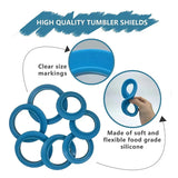 Epoxy Edge Pan Bowl Shovel Silicone Insert in 7 Sizes