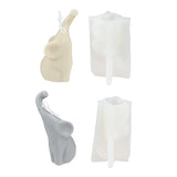 Long-nosed Elephant Ornaments Mold for DIY Decoration Making