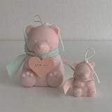 Epoxy Soap Mold Bear Decoration Candle Mold DIY Soap Candle Resin Clay