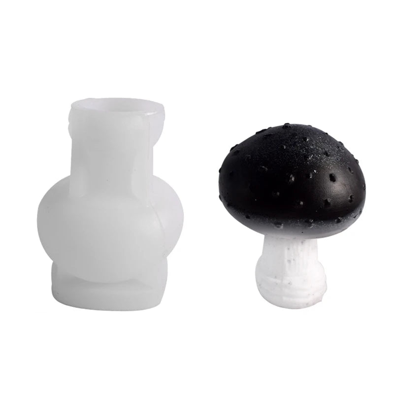 Epoxy Soap Mold Mushroom Decoration Candle Mold DIY