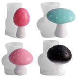 Epoxy Soap Mold Mushroom Decoration Candle Mold DIY