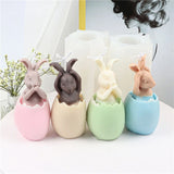 Epoxy Soap Mold Rabbit Candle Decoration DIY Soap Making