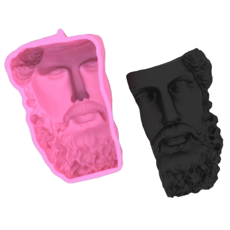 Western Statue Face Soap Mold for DIY Decoration