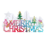 Christmas Letter Silicone Mold for Home Decoration