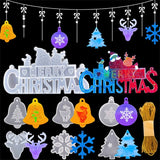 Christmas Letter Silicone Mold for Home Decoration