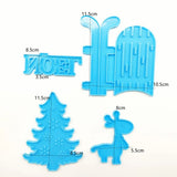 Christmas Tree Xmas Ornament Resin Mold