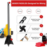 Reusable Epoxy Mixer Paddle for Drill, Paint and Resin Mixing