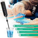Electric Epoxy Mixer with 4 Paddles - Handheld Resin Mixing Tool