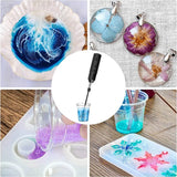 Electric Epoxy Mixer with 4 Paddles - Handheld Resin Mixing Tool