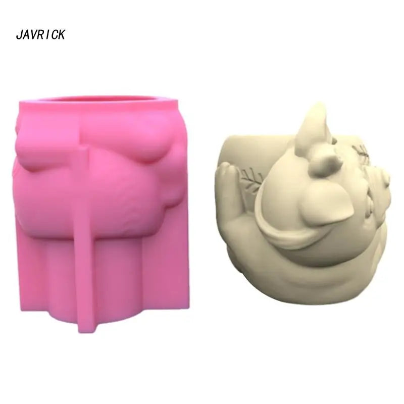 Silicone Mold for Mirror Resin Storage, Epoxy Mold Dish Succulent Flower Pot