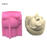 Silicone Mold for Mirror Resin Storage, Epoxy Mold Dish Succulent Flower Pot