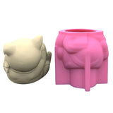 Silicone Mold for Mirror Resin Storage, Epoxy Mold Dish Succulent Flower Pot