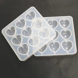 Silicone Heart Pendant Making Mold