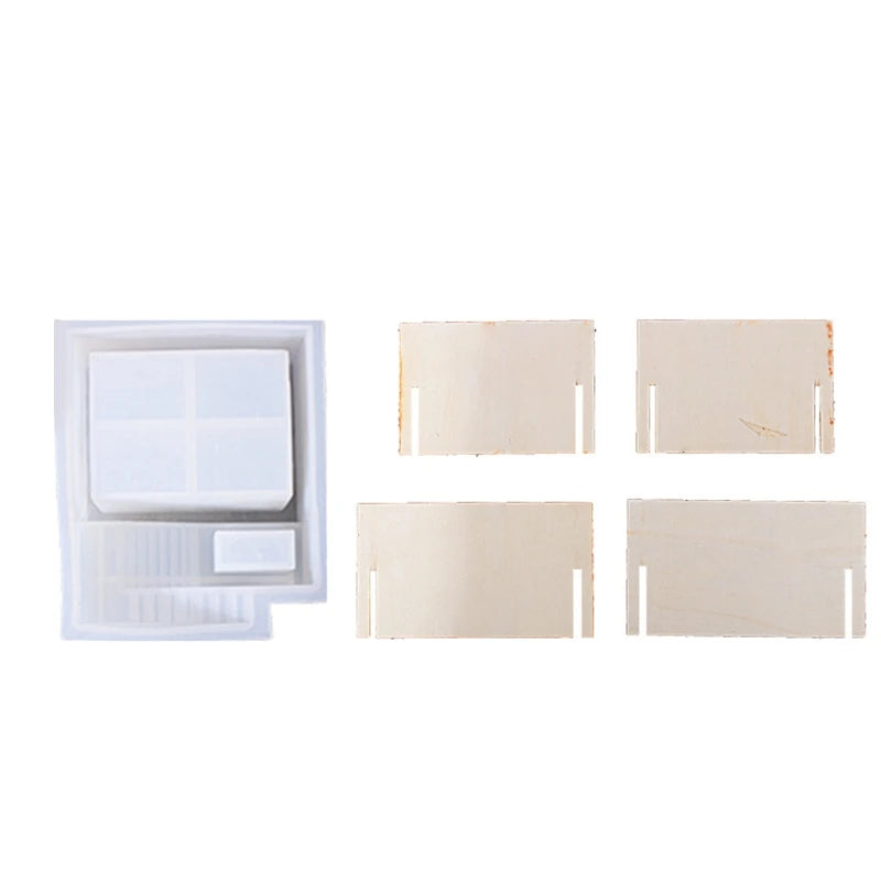 Epoxy Mold Micro Landscape Potted Resin Mold DIY Jewelry