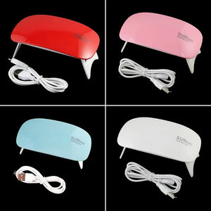 UV Sunlight Curing Machine Nail Polish Dryer Lamp USB Phototherapy