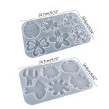 Epoxy Mushroom Petal Mold Resin Casting Pendant DIY Crafts