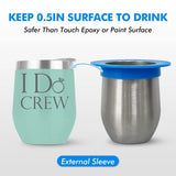 4pc Epoxy Paint Flat Cup Covers, Tumbler Protection Kit