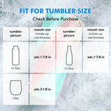 4pc Epoxy Paint Flat Cup Covers, Tumbler Protection Kit