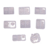 Media Player Shape Pendant Resin Mold for DIY Craft