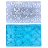 3D Crown Shape Mold Silicone for DIY Keychain Jewelry Earrings Crafts