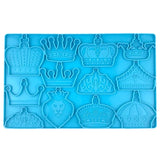 3D Crown Shape Mold Silicone for DIY Keychain Jewelry Earrings Crafts