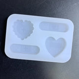 Epoxy Resin Mold Pendant Keychain DIY Craft Making