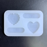 Epoxy Resin Mold Pendant Keychain DIY Craft Making