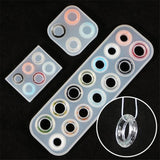 Epoxy Resin Crystal Silicone Molds Rings for DIY Woman Necklace