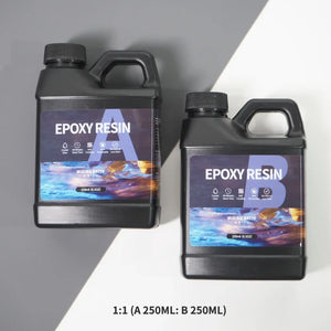 Crystal Clear Epoxy Resin Kit for DIY Art Mold Casting Jewelry Making
