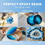 Crystal Clear Epoxy Resin Kit for DIY Art Mold Casting Jewelry Making