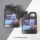 Crystal Clear Epoxy Resin Kit for DIY Art Mold Casting Jewelry Making