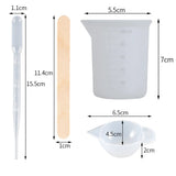 Resin Making Tools DIY Silicone Mold Tool Disposable Cups Jewelry Making Tools