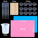 Resin Making Tools DIY Silicone Mold Tool Disposable Cups Jewelry Making Tools