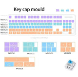 PC Gamer Pet Paw Keycaps Silicone Molds for Cherry MX Mechanical Keyboard