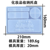 Epoxy Resin Mold Cosmetic Storage Tray Mould