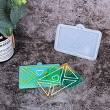 Envelope Pendant Silicone Mold for DIY Jewelry
