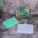 Envelope Pendant Silicone Mold for DIY Jewelry