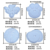 Epoxy Resin Mold Art Clock Jewerly Molds Silicone Mold