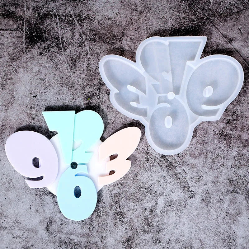 Epoxy Resin Mold Art Clock Jewerly Molds Silicone Mold
