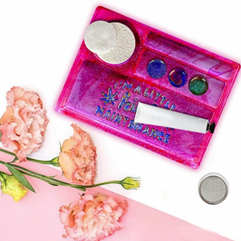 Epoxy Resin Mold Makeup Tray Cosmetic Silicone Mold
