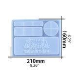 Epoxy Resin Mold Makeup Tray Cosmetic Silicone Mold