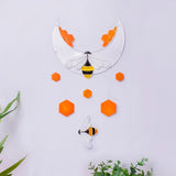 Moon Bee Wind Chime Resin Mold DIY Wall Decoration