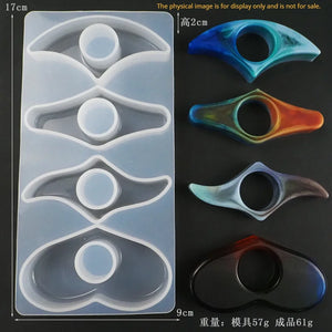 Epoxy Resin Mold Page Holder Jewelry Tools