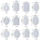 Epoxy Resin Mold Pendant Love Scented Decorative Pattern Silicone Mold